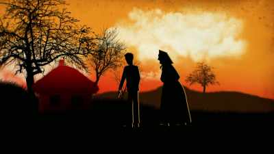 He lived with his grandmother,
and despite great hardship, - Cosmos: Possible Worlds