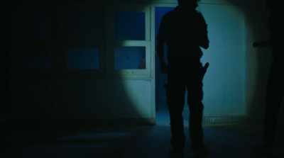 He lives in a caravan
in the forest, - Alien Invasion