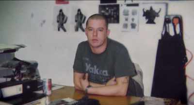 He looked at us - McQueen