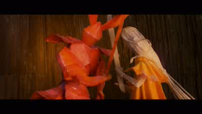 He looked into my eyes and uttered four simple wordsThese words changed everythingI love youmonkeyYou are my quest - Kubo and the Two Strings