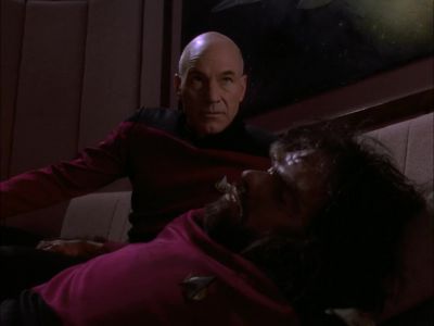 - He looks almost proto-human.
- Yes, sir. - Star Trek: The Next Generation