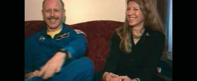 He looks exactly the same
as when he left, maybe a little thinner. - The Wonderful: Stories from the Space Station