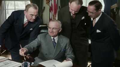 HE LOOKS LIKE A LEADER, - America in Color