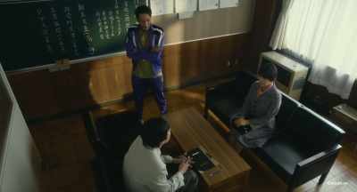 He lost his judo uniform.
And his swimsuit. - Close-Knit