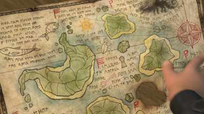 He made a map, so he could return, - Dragons: Rescue Riders: Hunt for the Golden Dragon