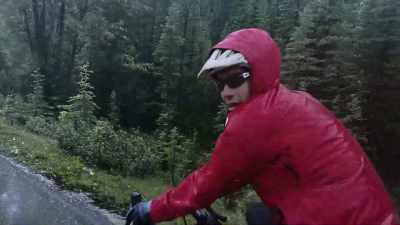 He made it about halfway up
when he realized there was - The Devil's Climb