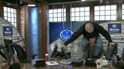 - He made Boomer laugh
a lot more. - Wild Card: The Downfall of a Radio Loudmouth