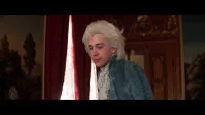 I threw the entire score into the fire he made me so angryYou burned the score No my wife took it out in time - Amadeus