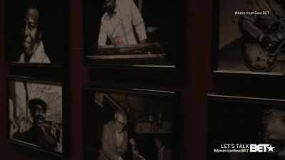 He made moonshine
with Muddy Waters, - American Soul