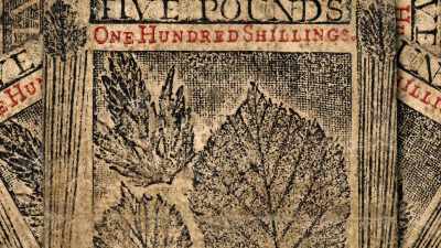 He made even more profits
printing the paper currency - Benjamin Franklin