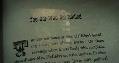 He made noises, strange noises, - The Ballad of Buster Scruggs