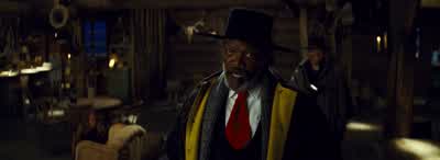 But it's the stew that's got me thinkingHow long you say minnie been goneA weekSiSee my mama used to make stewAnd it always tasted the same no matter the meatAnd there was another fellow on the plantation uncle charlyHe made stew too and like my mama'sI - The Hateful Eight