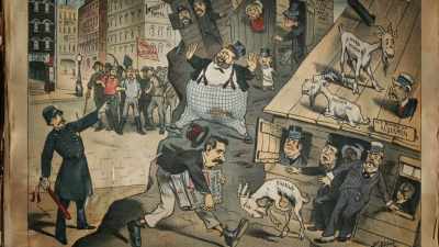 - He makes headlines
and he suddenly becomes - Theodore Roosevelt