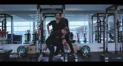 He was making big strides in his strength
and his mobility. - Andy Murray: Resurfacing