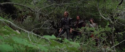 He marches us towards a solid face of rock - Krull
