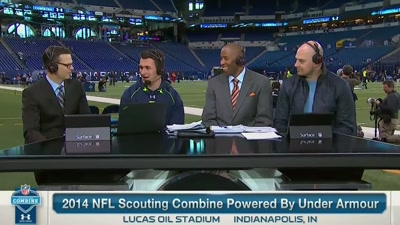 He may get a bump to second round.
He's not getting in the first round. - Untold: Johnny Football