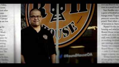 He mentioned he sold
his company to Yahoo - Generation Hustle