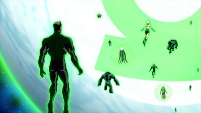 He might not socialize - Green Lantern: Emerald Knights