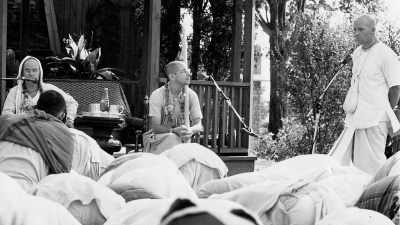 He might tell them,
"Until I tell you, - Krishnas: Gurus. Karma. Murder.