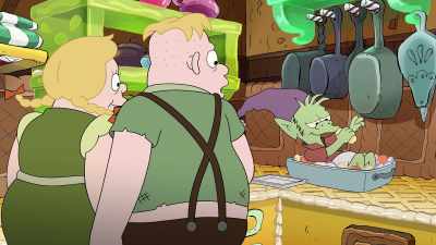 He might as well just
pour butter on himself. He is! - Disenchantment
