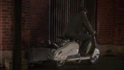 HE MIMICS MOTORBIKE REVVING - Call the Midwife