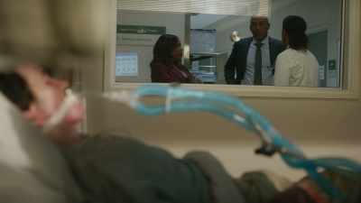 He has minor cutaneous
radiation injuries. - The Rookie: Feds