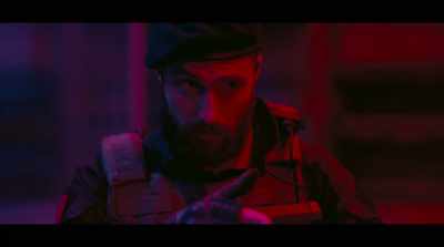 He monitors them, and then attacks
at the end moving backwards, - Tenet