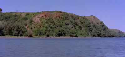 He must be down about there. - South Pacific