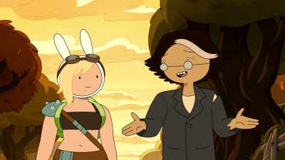He must be this
world's version of me. - Adventure Time: Fionna & Cake