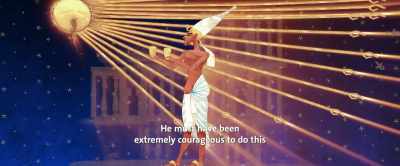 He must have been extremely
courageous to do this. - Tutankhamun: Allies & Enemies