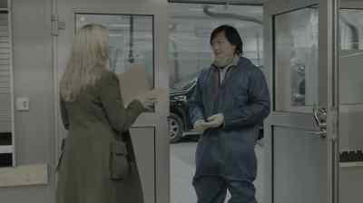 He must have had
someone in the car before. - The Bridge