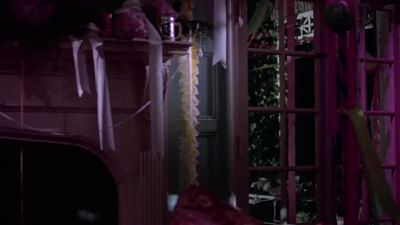 He must have seen everything from the attic window - The House on Sorority Row