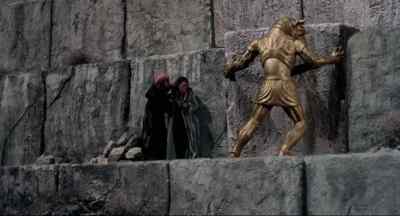 He must!
Minaton, Minaton, pull! - Sinbad and the Eye of the Tiger