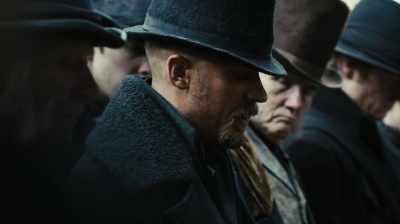 HE MUTTERS IN UNKNOWN LANGUAGE
..ashes to ashes, dust to dust. - Taboo