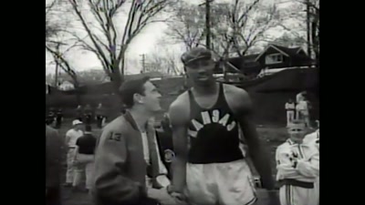 He ran 100 yard dash - Goliath