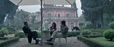 HE NEEDS SOMEONE
HE CAN TALK TO, - House of Gucci