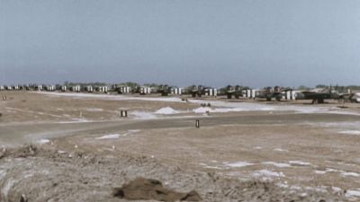 He needs the sky to be overcast - Greatest Events of World War II in Colour