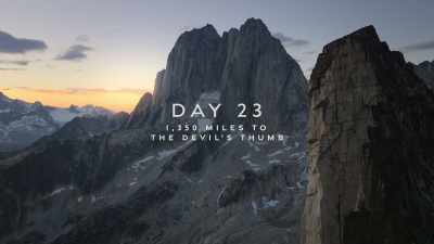 He needs to
be set free, physically, - The Devil's Climb