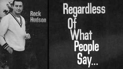 He has never done
a bad thing to anyone. - Rock Hudson: All That Heaven Allowed