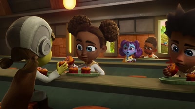 He never misses breakfast,
or lunch, or dinner. - Star Wars: Young Jedi Adventures