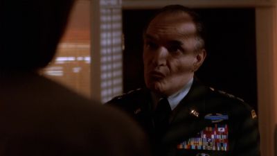 He never served in uniform,
not once. - The West Wing