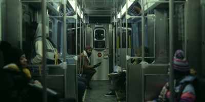 He next stop
is Chicago Avenue. - Station Eleven
