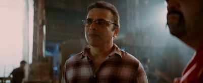 He is not able to get angry. - An Action Hero