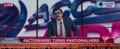He is not an action hero,
he is a national hero. - An Action Hero
