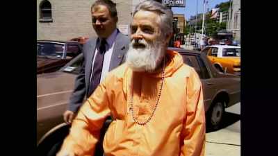 He is now appealing
his conviction - Krishnas: Gurus. Karma. Murder.