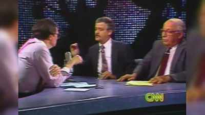 He was on CNN all the time, 
Larry King. - Who Saw the Men in Black