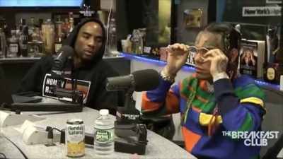He was openly with the glasses
and pushing it up, - Supervillain: The Making of Tekashi 6ix9ine