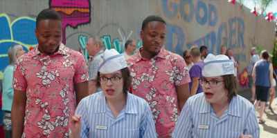 He orders
a Good Burger, Good Fry, - Good Burger 2