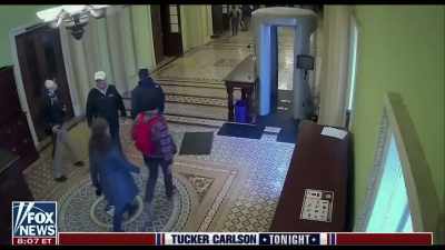 - He was out.
(ominous music continues) - Police State