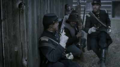 He participates in
that street fighting, - Blood and Fury: America's Civil War